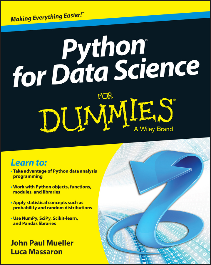 Обложка книги «Python for Data Science For Dummies»