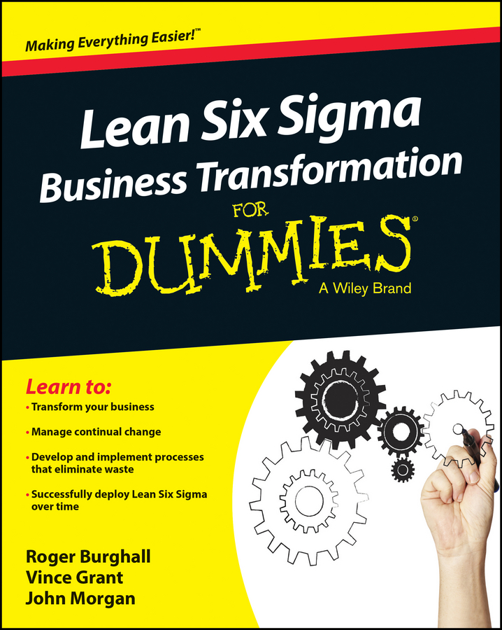 Обложка книги «Lean Six Sigma Business Transformation For Dummies»