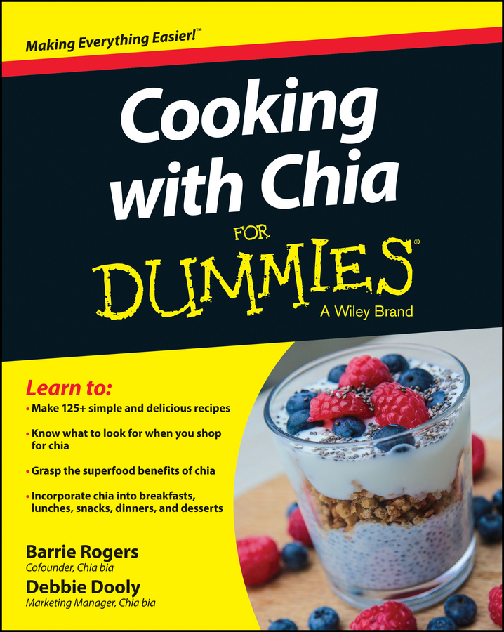 Обложка книги «Cooking with Chia For Dummies»