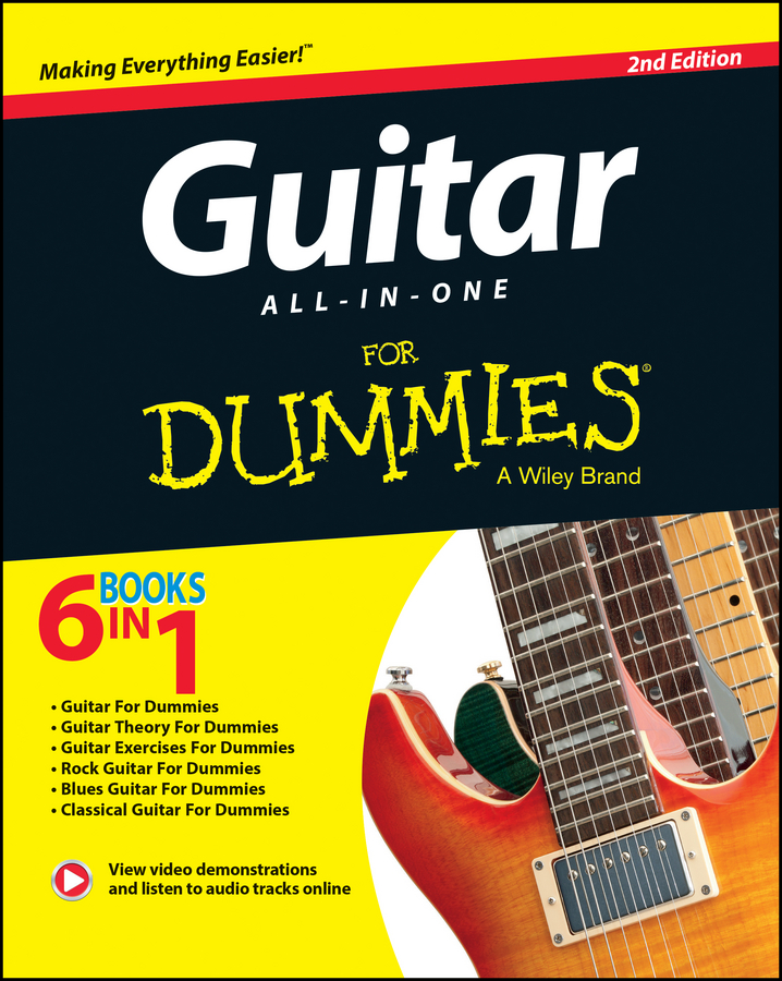 Обложка книги «Guitar All-In-One For Dummies»