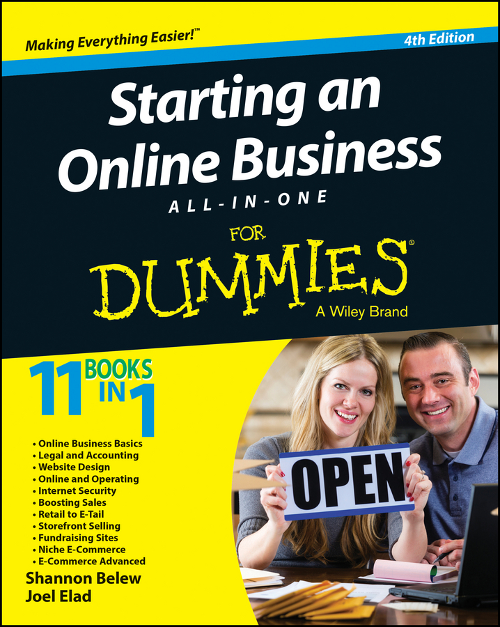 Обложка книги «Starting an Online Business All-in-One For Dummies»