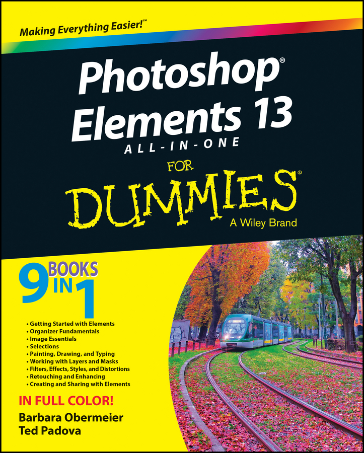 Обложка книги «Photoshop Elements 13 All-in-One For Dummies»