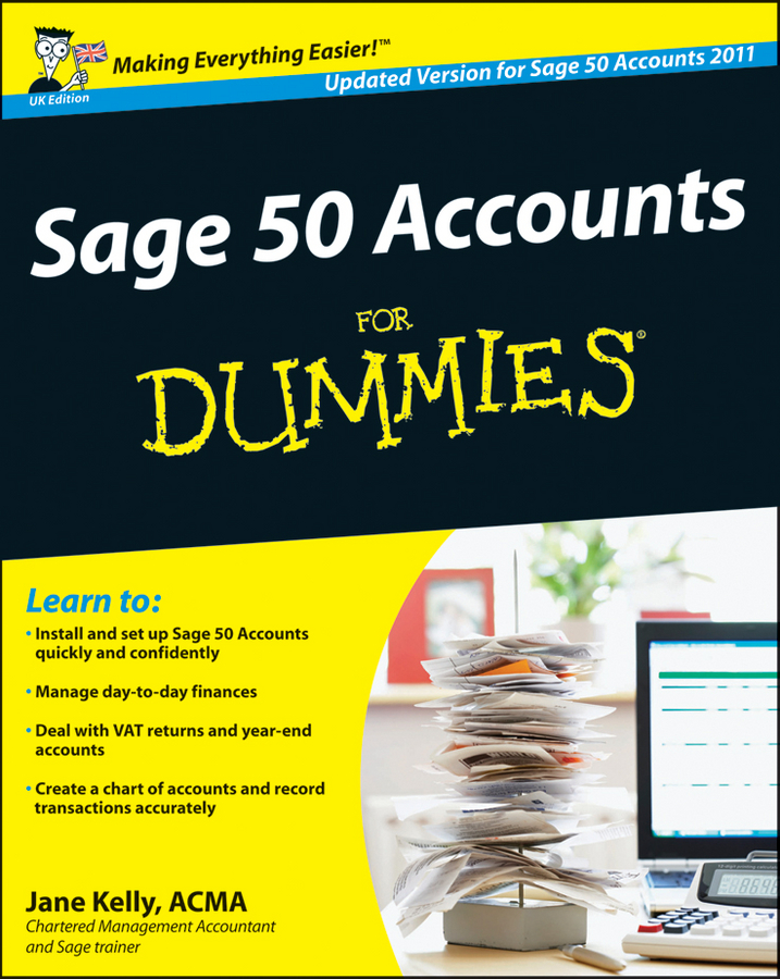 Обложка книги «Sage 50 Accounts For Dummies»