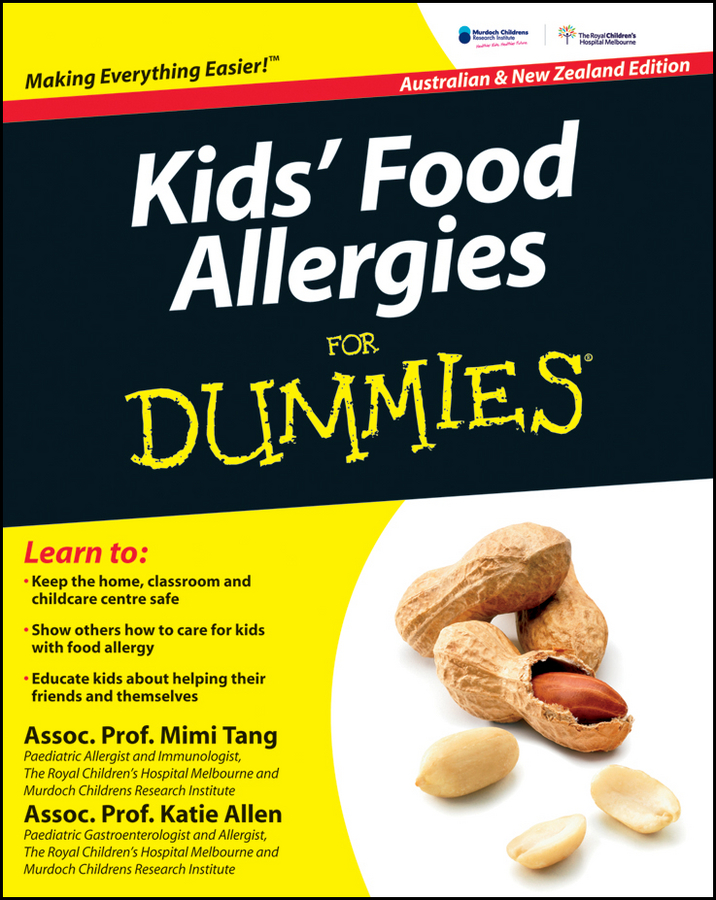 Обложка книги «Kids' Food Allergies for Dummies»
