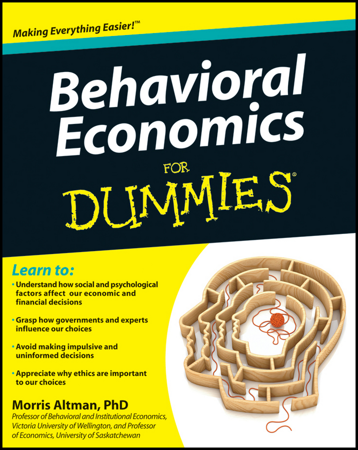 Обложка книги «Behavioral Economics For Dummies»