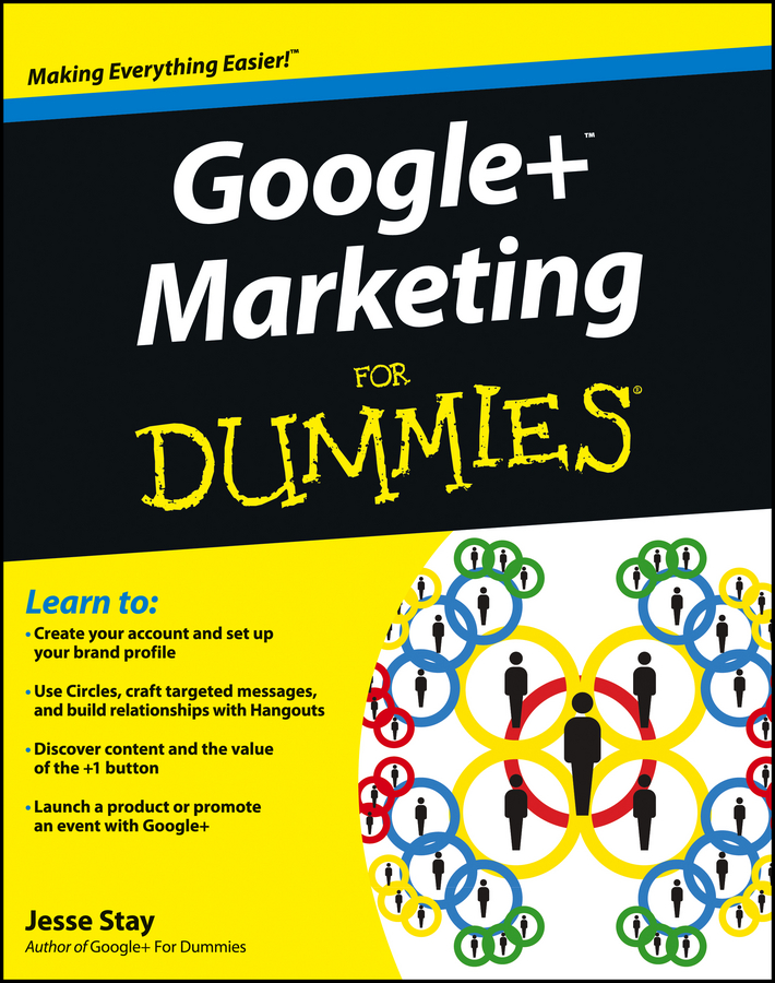 Обложка книги «Google+ Marketing For Dummies»