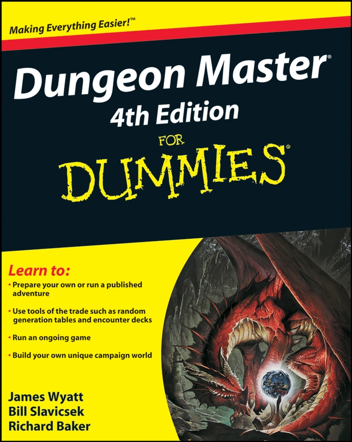 Обложка книги «Dungeon Master For Dummies»