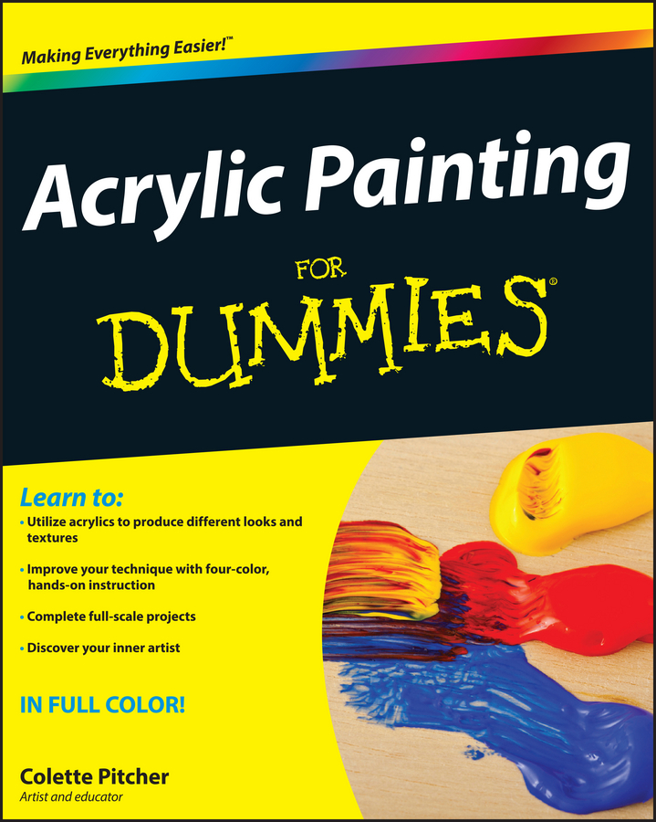 Обложка книги «Acrylic Painting For Dummies»