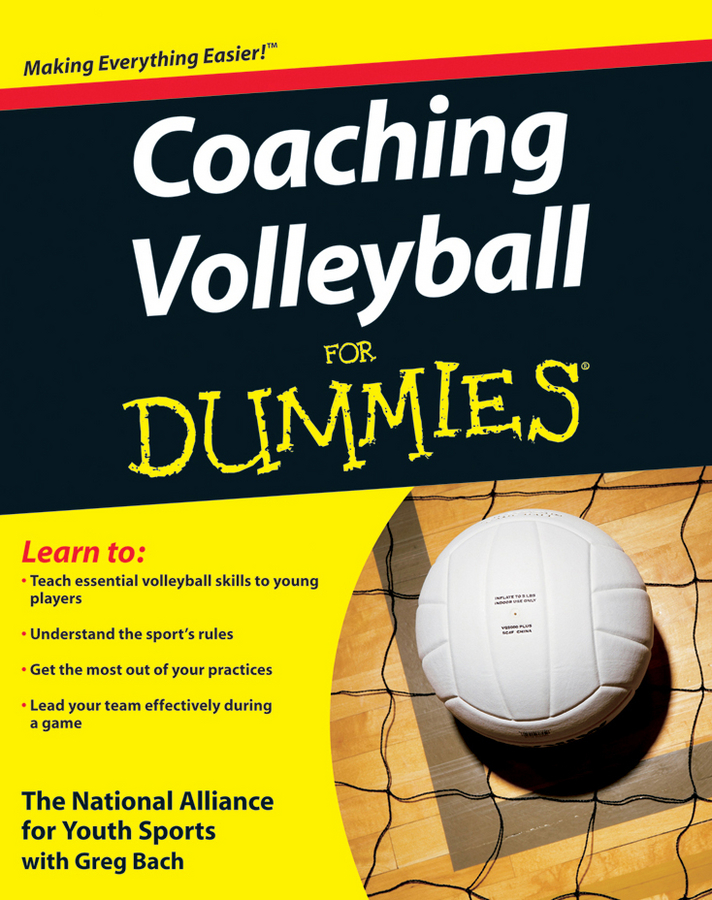 Обложка книги «Coaching Volleyball For Dummies»