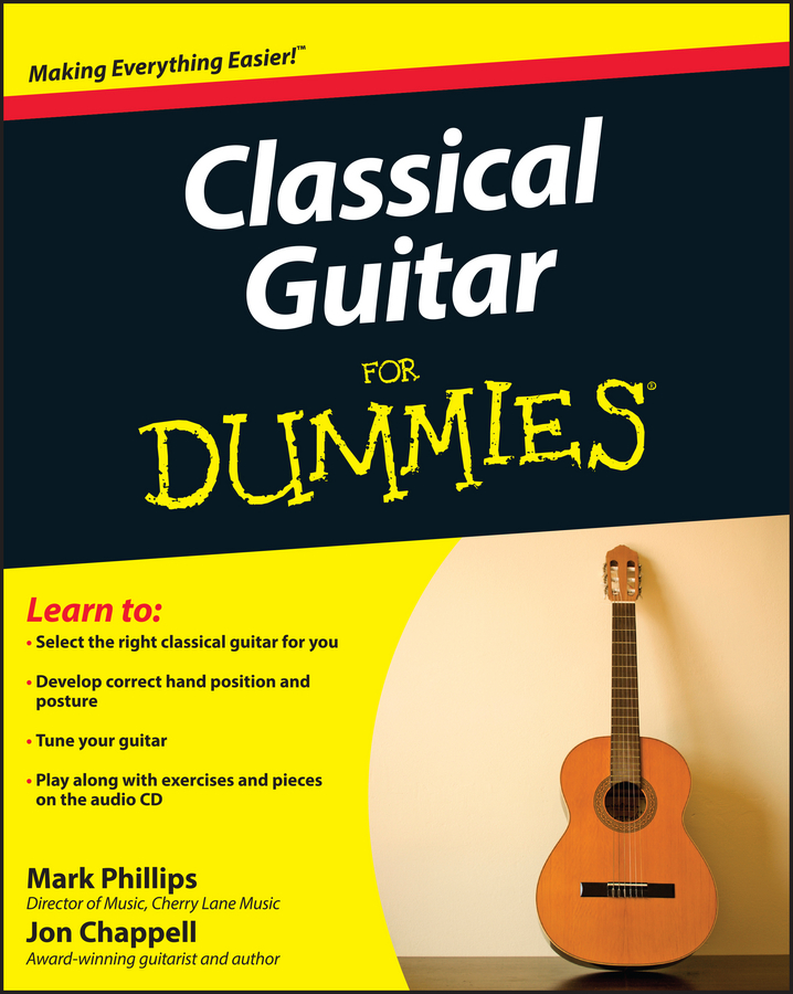 Обложка книги «Classical Guitar For Dummies»