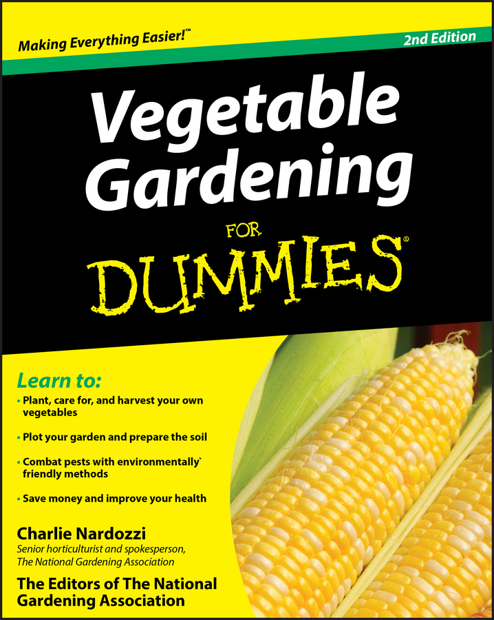 Обложка книги «Vegetable Gardening For Dummies»
