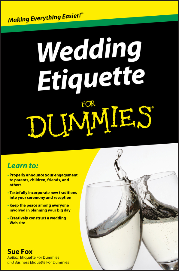 Обложка книги «Wedding Etiquette For Dummies»