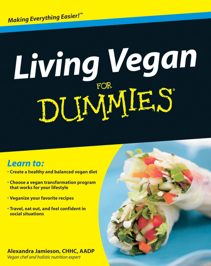 Обложка книги «Living Vegan For Dummies»