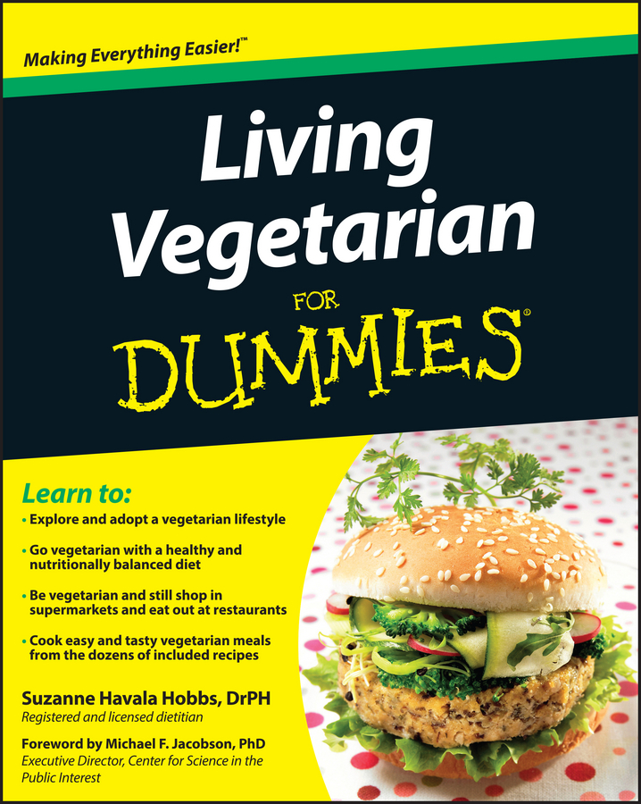 Обложка книги «Living Vegetarian For Dummies»