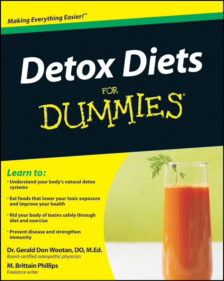 Обложка книги «Detox Diets For Dummies»