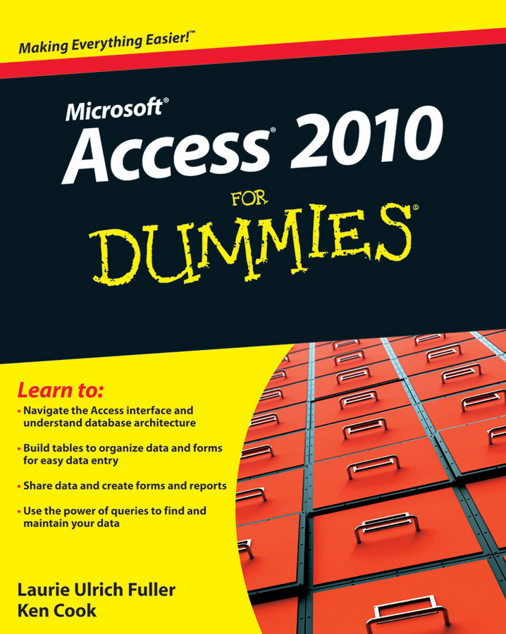 Обложка книги «Access 2010 For Dummies»