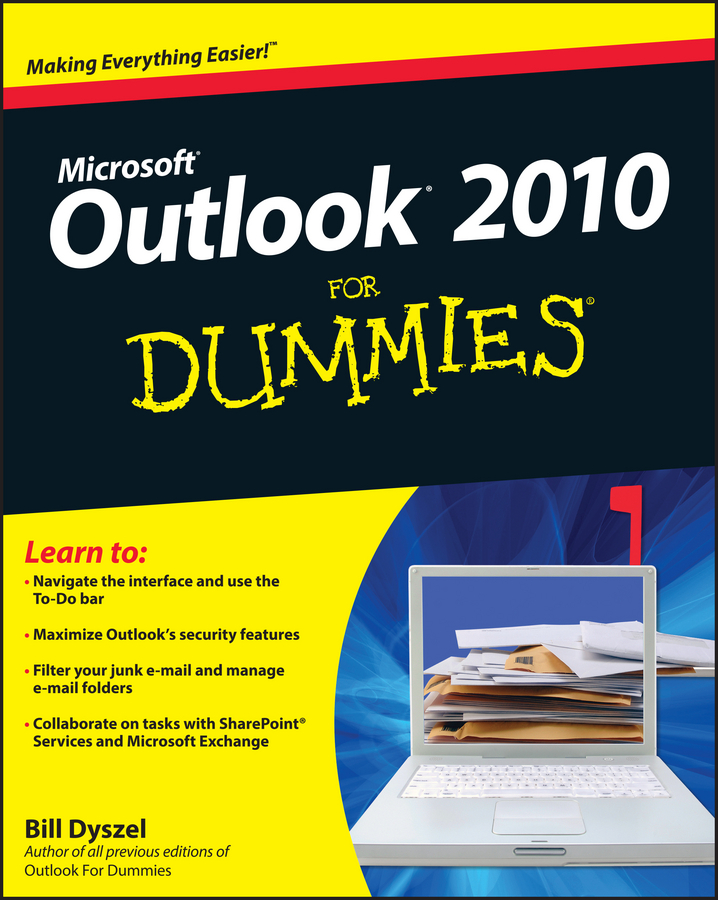 Обложка книги «Outlook 2010 For Dummies»