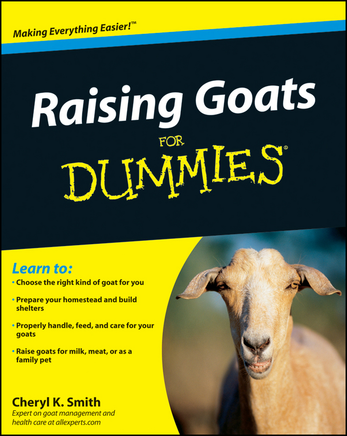 Обложка книги «Raising Goats For Dummies»