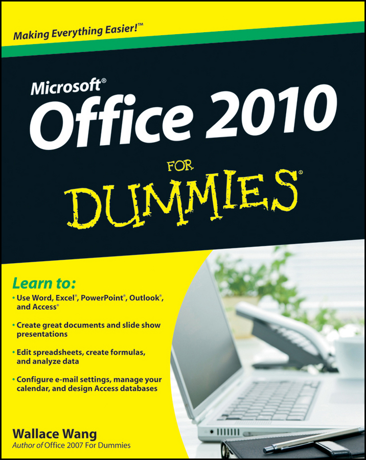 Обложка книги «Office 2010 For Dummies»