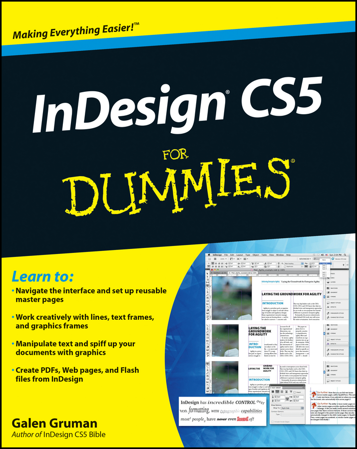 Обложка книги «InDesign CS5 For Dummies»