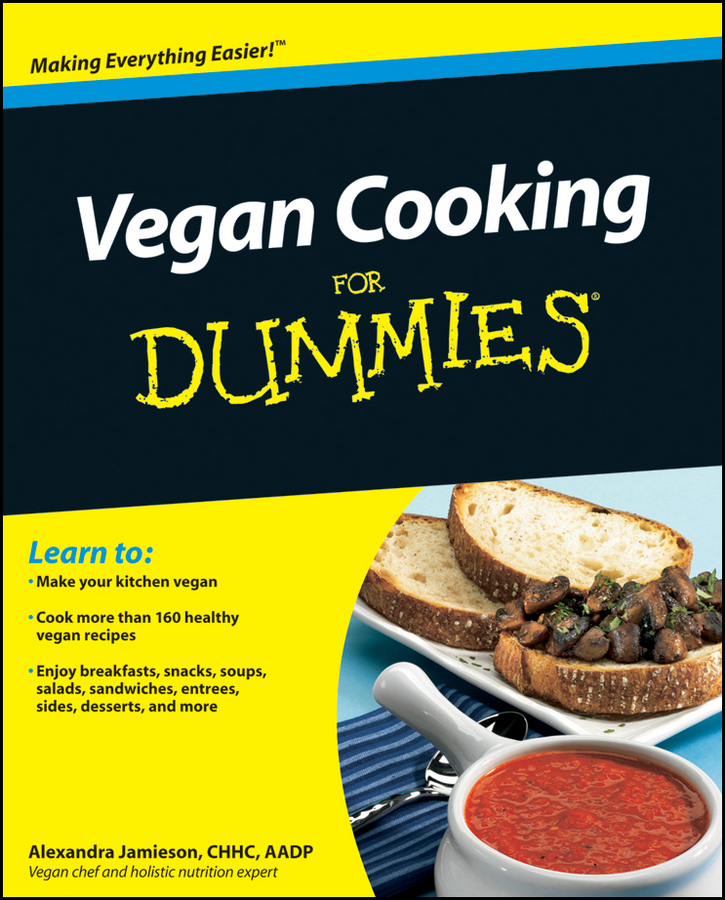 Обложка книги «Vegan Cooking For Dummies»