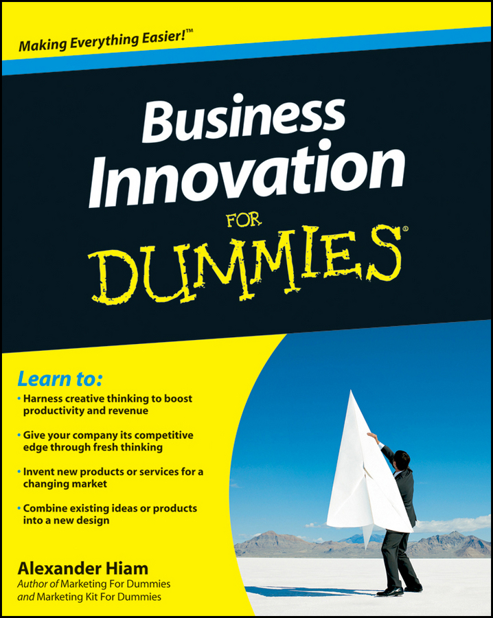 Обложка книги «Business Innovation For Dummies»