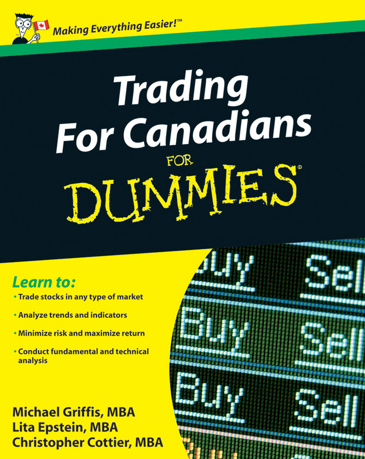 Обложка книги «Trading For Canadians For Dummies»