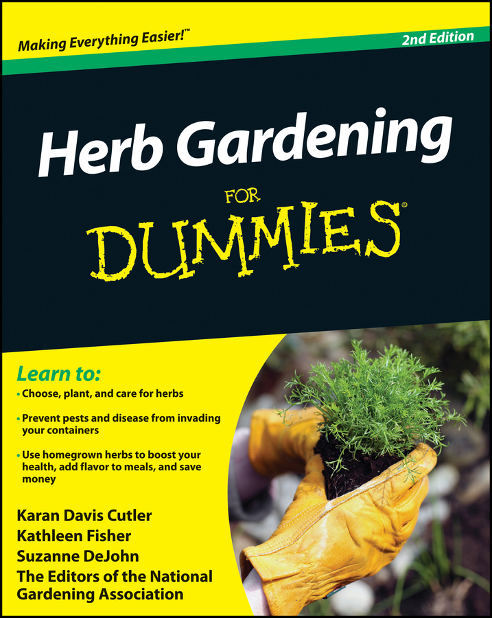 Обложка книги «Herb Gardening For Dummies»