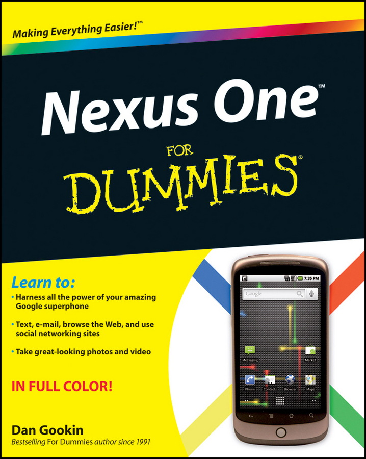 Обложка книги «Nexus One For Dummies»
