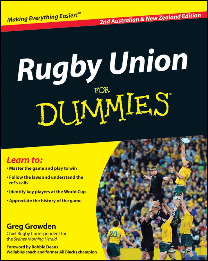 Обложка книги «Rugby Union For Dummies»