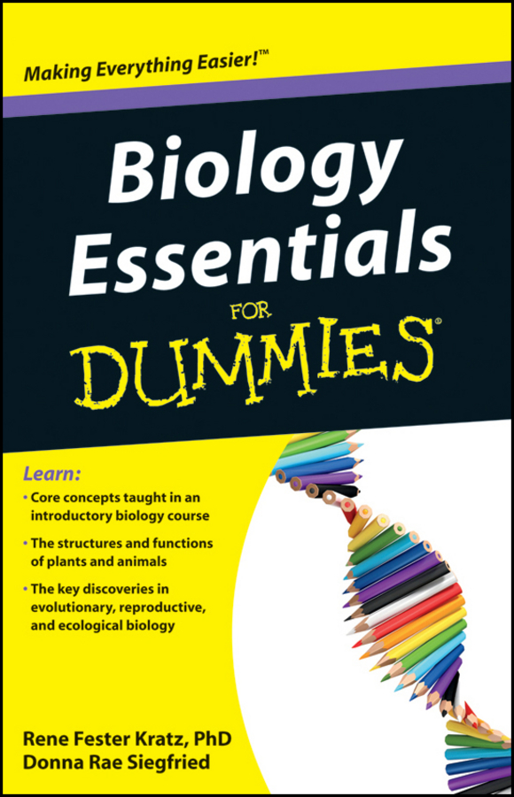 Обложка книги «Biology Essentials For Dummies»