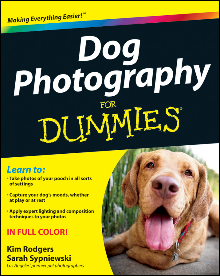 Обложка книги «Dog Photography For Dummies»