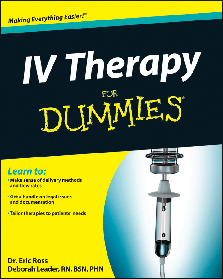 Обложка книги «IV Therapy For Dummies»