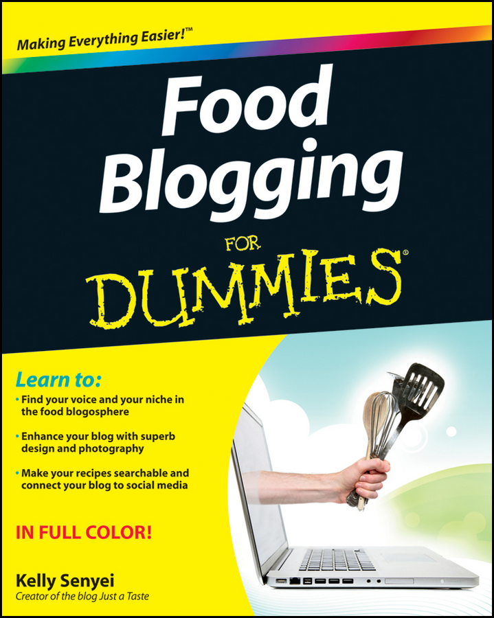 Обложка книги «Food Blogging For Dummies»