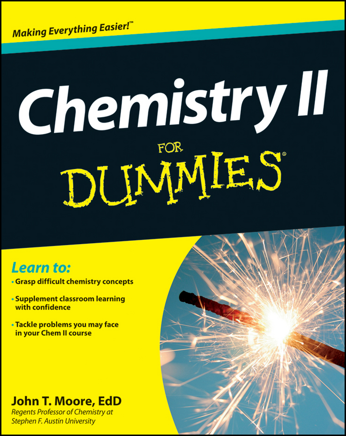 Обложка книги «Chemistry II For Dummies»
