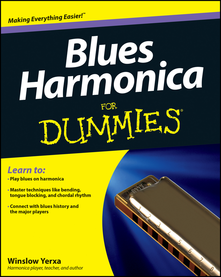 Обложка книги «Blues Harmonica For Dummies»