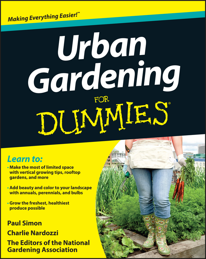Обложка книги «Urban Gardening For Dummies»