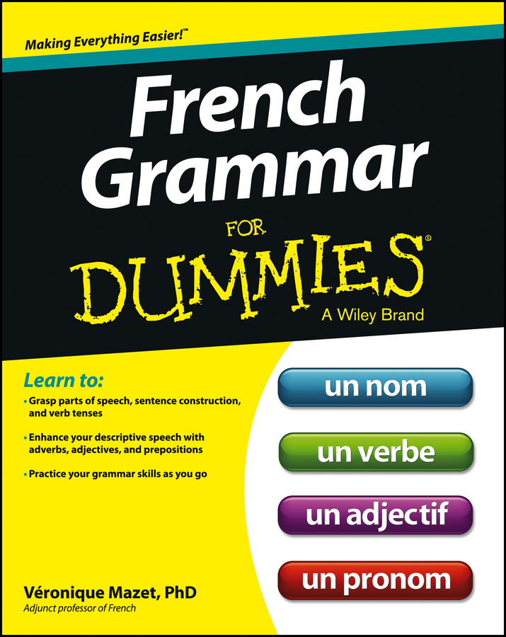 Обложка книги «French Grammar For Dummies»