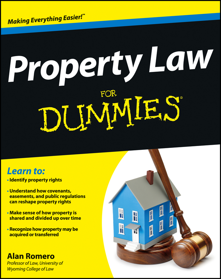 Обложка книги «Property Law For Dummies»