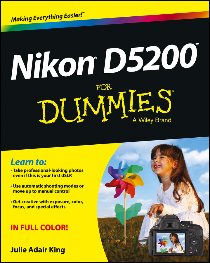 Обложка книги «Nikon D5200 For Dummies»