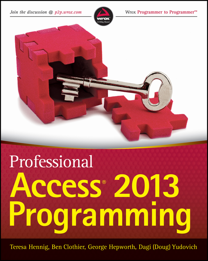 Обложка книги «Professional Access 2013 Programming»