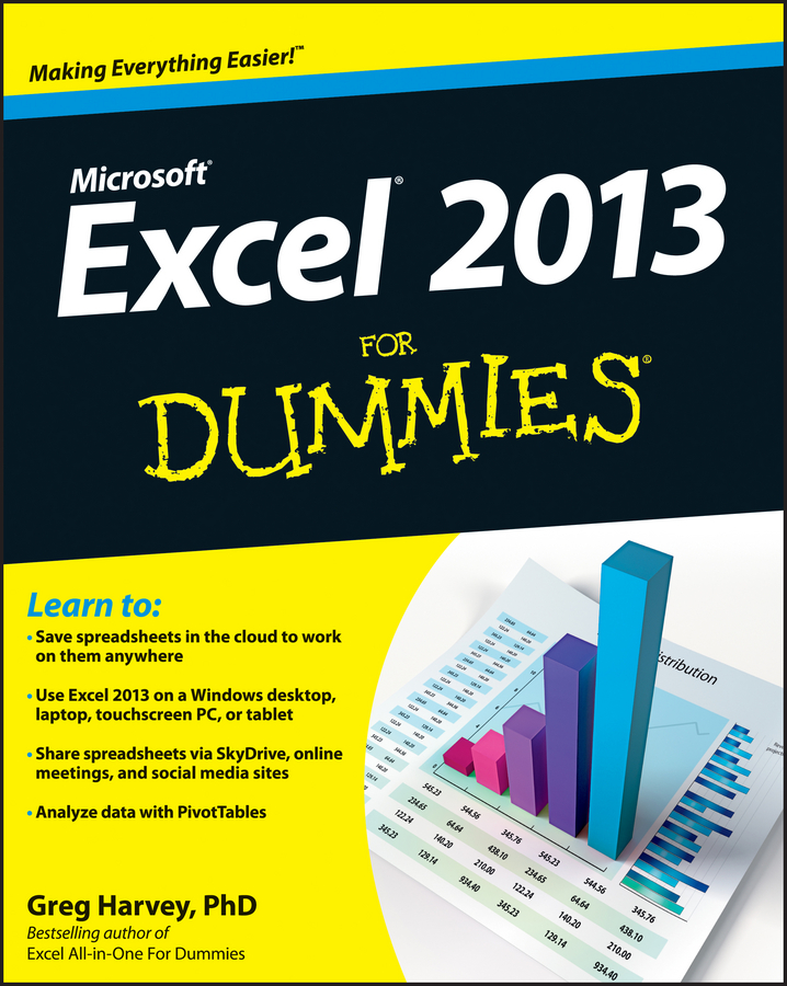 Обложка книги «Excel 2013 For Dummies»