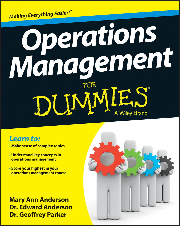 Обложка книги «Operations Management For Dummies»