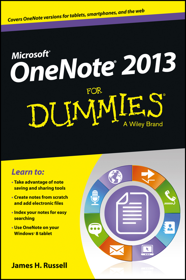 Обложка книги «OneNote 2013 For Dummies»