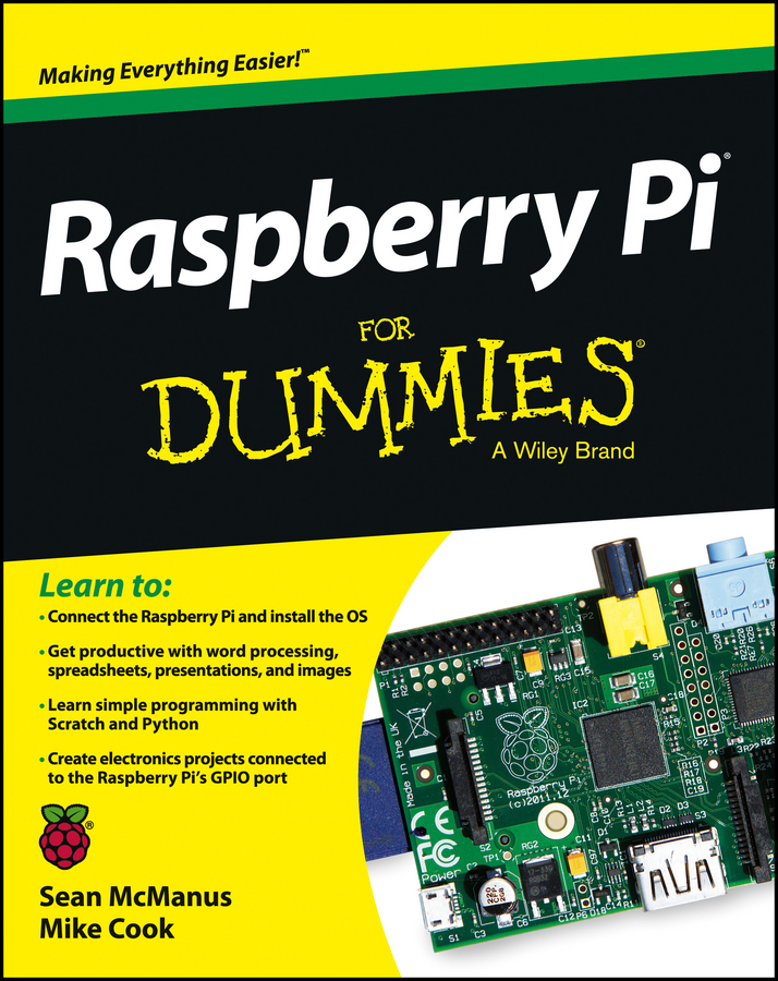 Обложка книги «Raspberry Pi For Dummies»