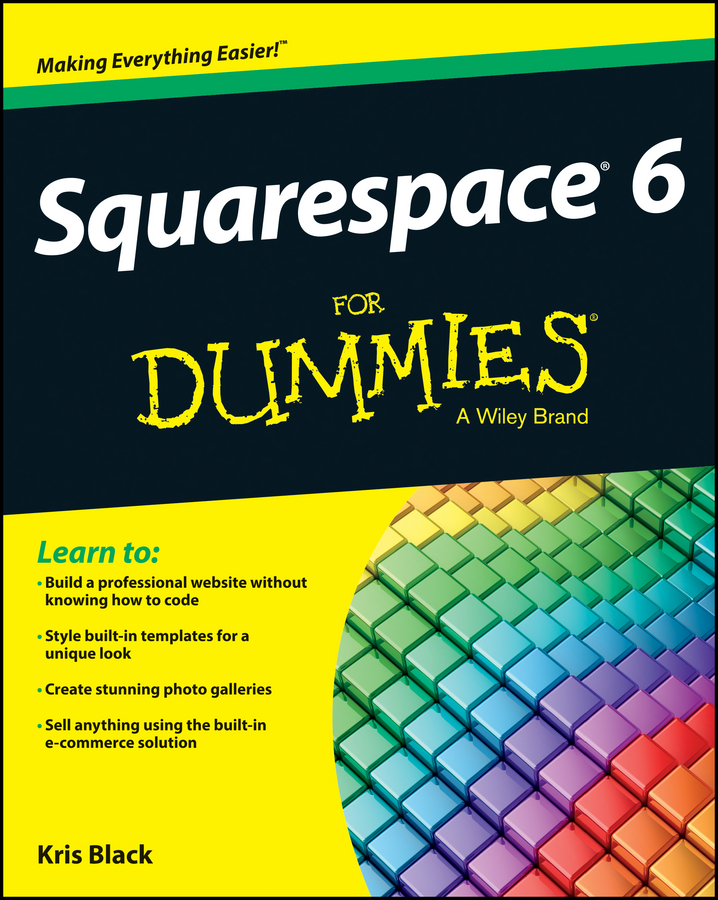 Обложка книги «Squarespace 6 For Dummies»