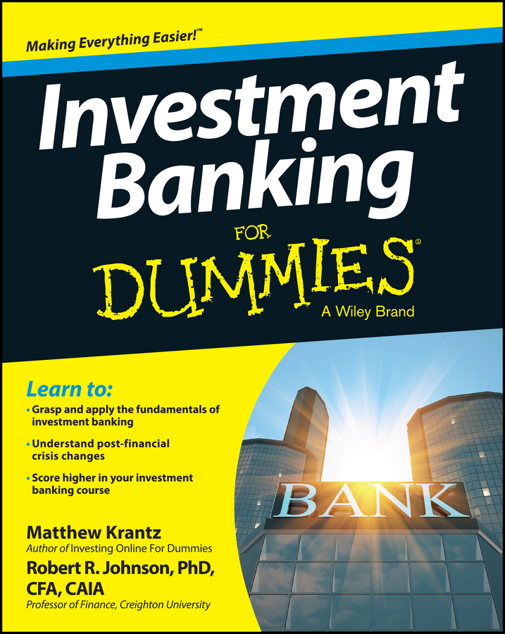 Обложка книги «Investment Banking For Dummies»