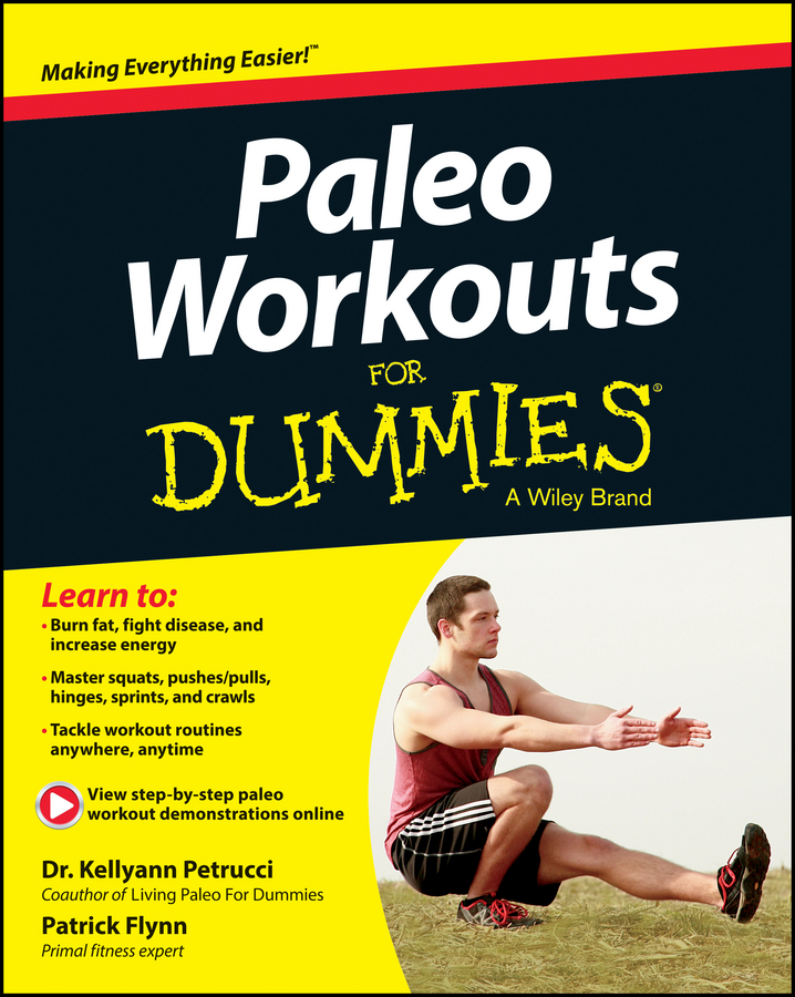 Обложка книги «Paleo Workouts For Dummies»