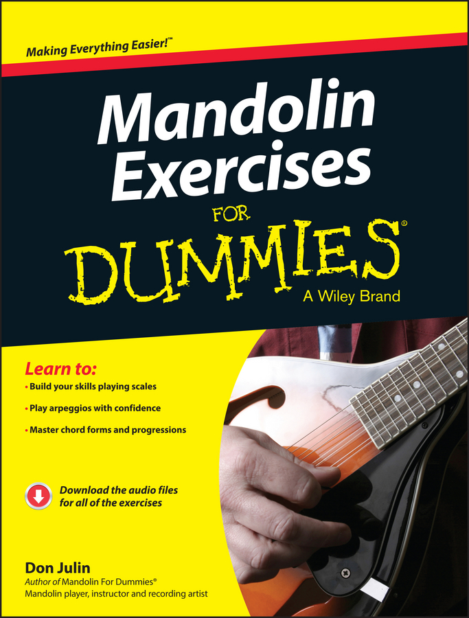 Обложка книги «Mandolin Exercises For Dummies»