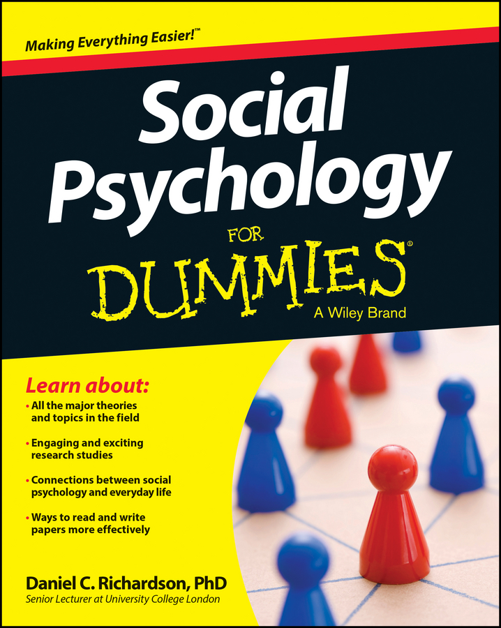 Обложка книги «Social Psychology For Dummies»
